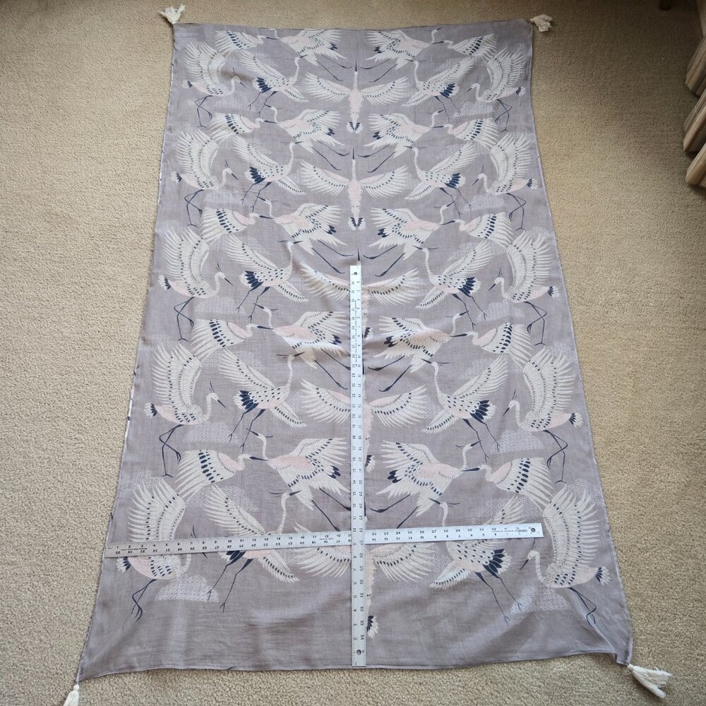 Danica Studios Cotton Crane Scarf - Picture 5 of 5
